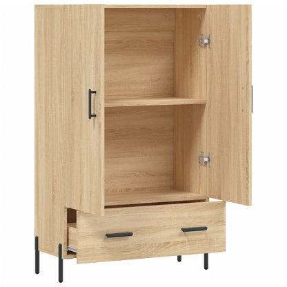 Highboard Sonoma Oak 69.5x31x115 cm Engineered Wood