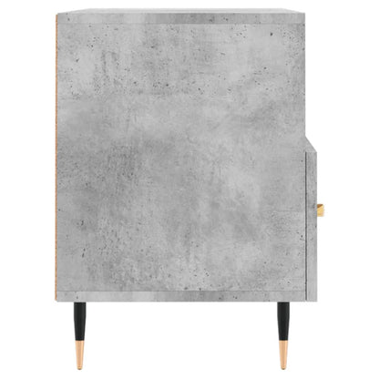 TV Cabinet Concrete Grey 80x36x50 cm Engineered Wood