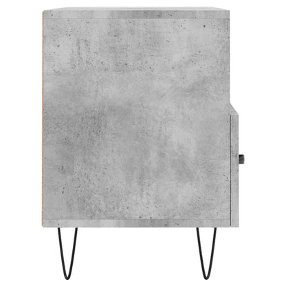 TV Cabinet Concrete Grey 80x36x50 cm Engineered Wood