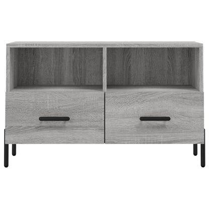 TV Cabinet Grey Sonoma 80x36x50 cm Engineered Wood