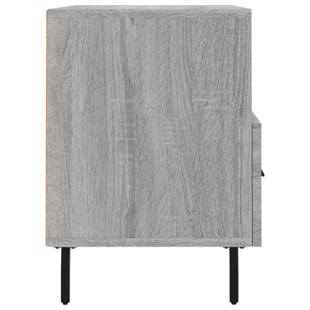 TV Cabinet Grey Sonoma 80x36x50 cm Engineered Wood