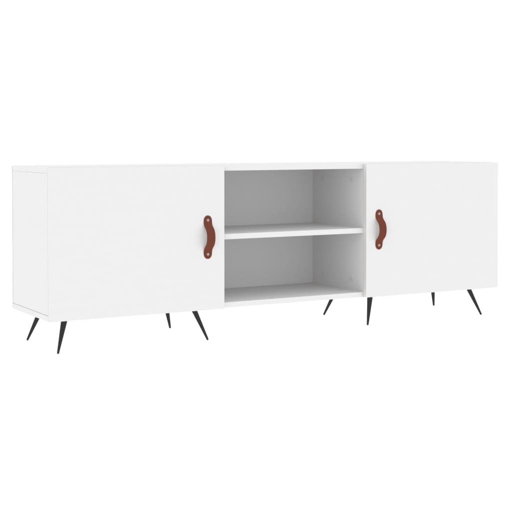 TV Cabinet White 150x30x50 cm Engineered Wood