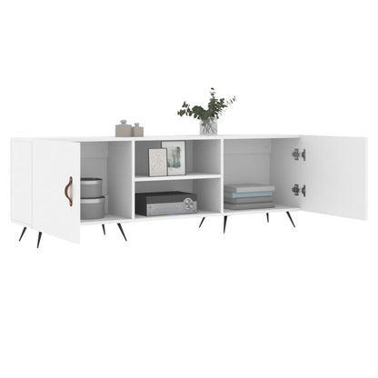 TV Cabinet White 150x30x50 cm Engineered Wood