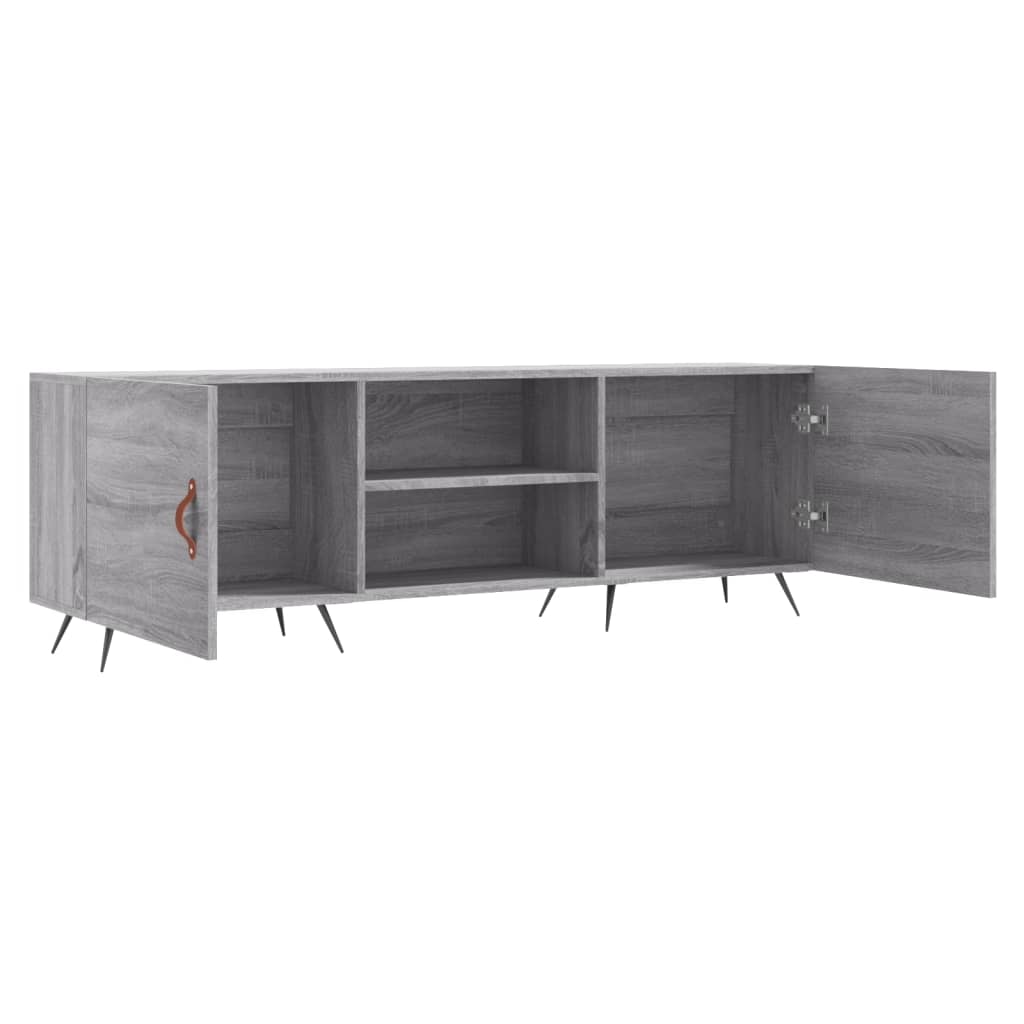 TV Cabinet Grey Sonoma 150x30x50 cm Engineered Wood