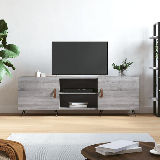 TV Cabinet Grey Sonoma 150x30x50 cm Engineered Wood