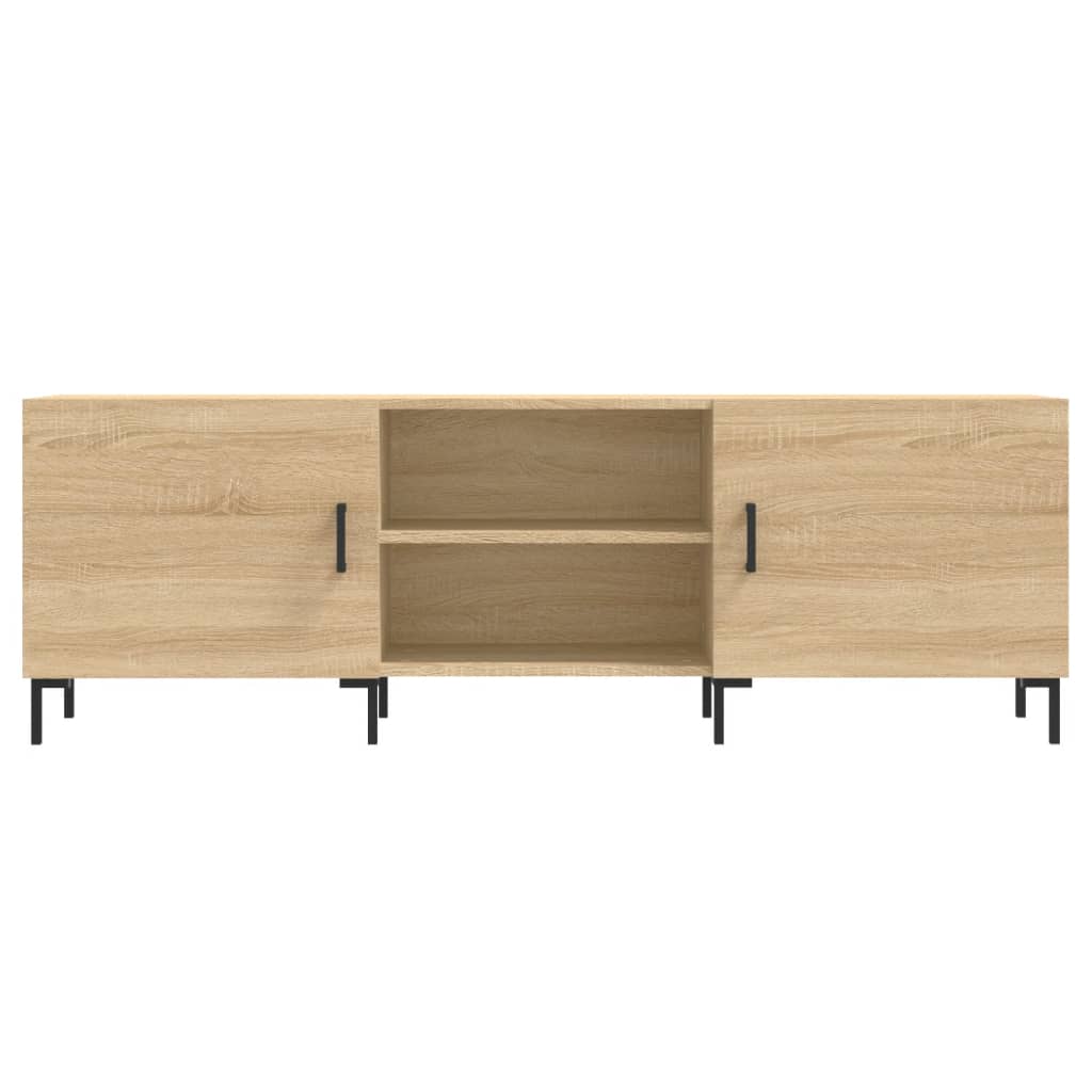 TV Cabinet Sonoma Oak 150x30x50 cm Engineered Wood