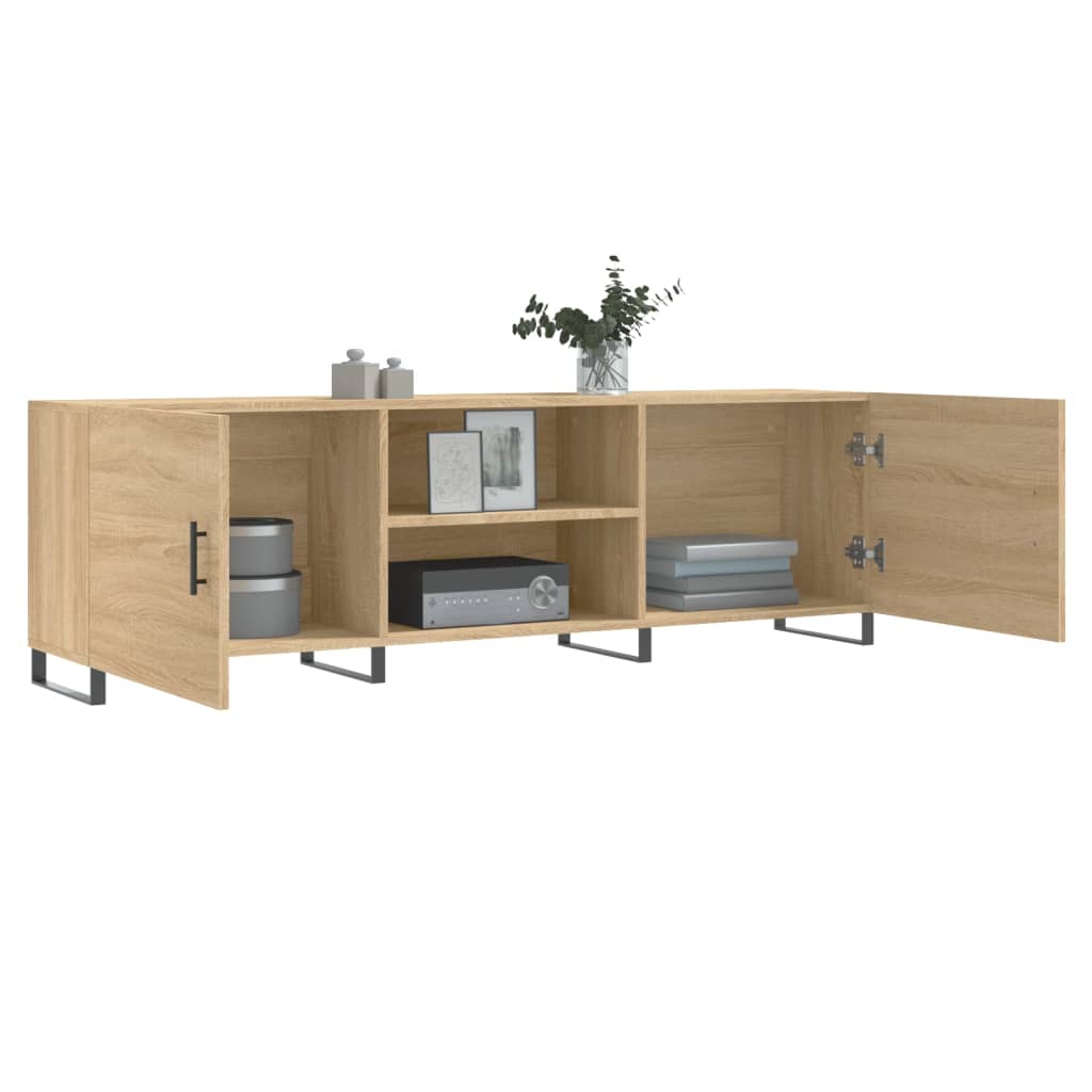 TV Cabinet Sonoma Oak 150x30x50 cm Engineered Wood