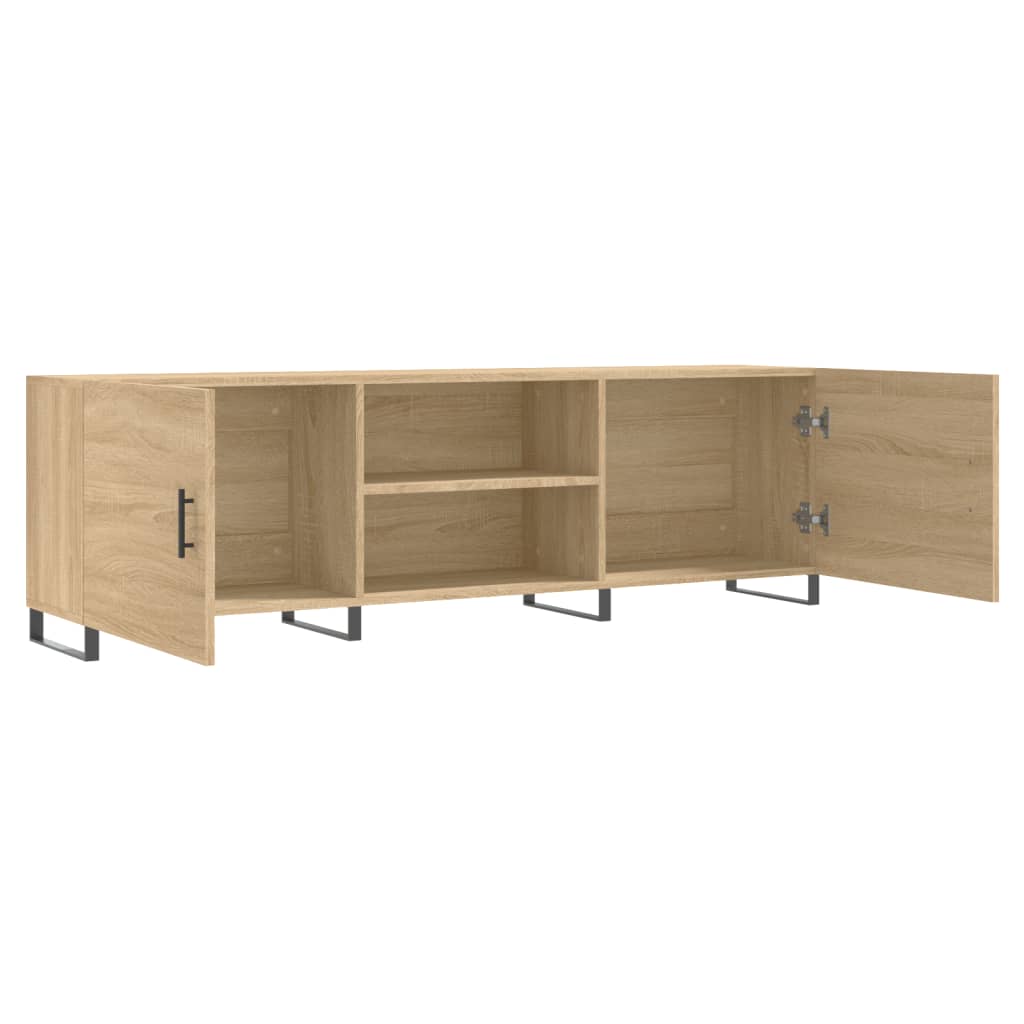 TV Cabinet Sonoma Oak 150x30x50 cm Engineered Wood