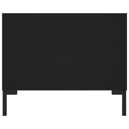 Coffee Table Black 102x50x40 cm Engineered Wood