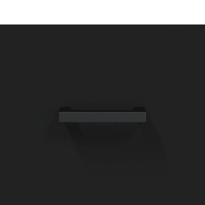 Coffee Table Black 102x50x40 cm Engineered Wood