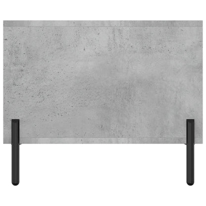 Coffee Table Concrete Grey 102x50x40 cm Engineered Wood