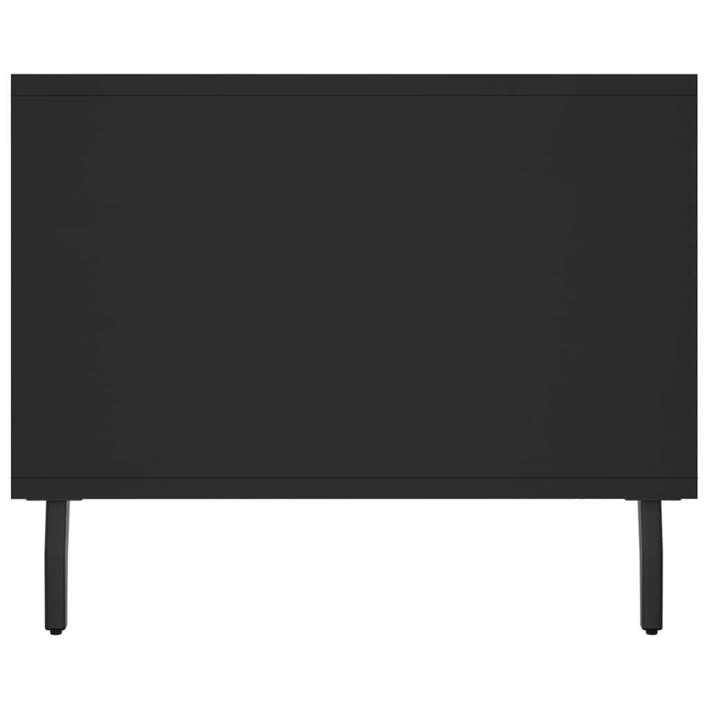 Coffee Table Black 102x50x40 cm Engineered Wood