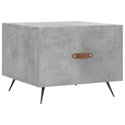 Coffee Table Concrete Grey 50x50x40 cm Engineered Wood