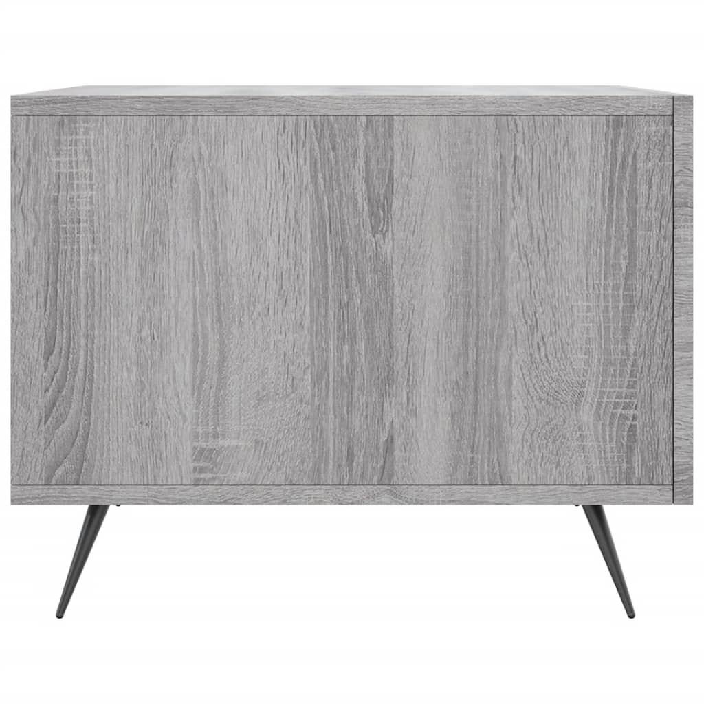 Coffee Table Grey Sonoma 50x50x40 cm Engineered Wood