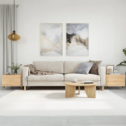 Coffee Tables 2 pcs Sonoma Oak 50x50x40 cm Engineered Wood