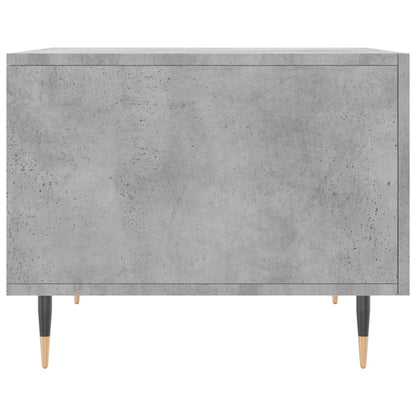 Coffee Tables 2 pcs Concrete Grey 50x50x40 cm Engineered Wood