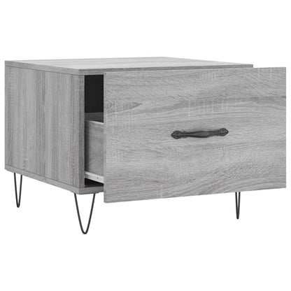 Coffee Tables 2 pcs Grey Sonoma 50x50x40 cm Engineered Wood