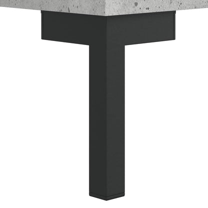 Coffee Tables 2 pcs Concrete Grey 50x50x40 cm Engineered Wood