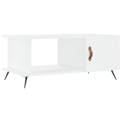 Coffee Table White 90x50x40 cm Engineered Wood