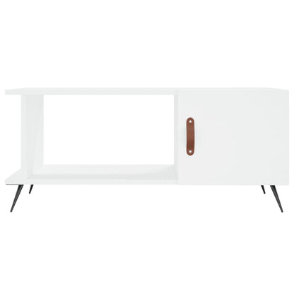 Coffee Table White 90x50x40 cm Engineered Wood