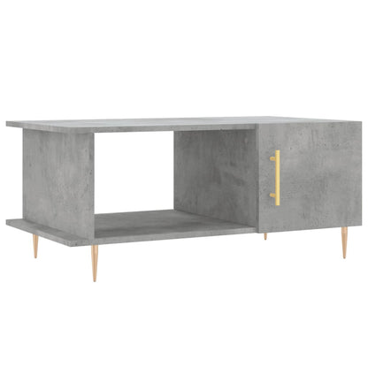 Coffee Table Concrete Grey 90x50x40 cm Engineered Wood
