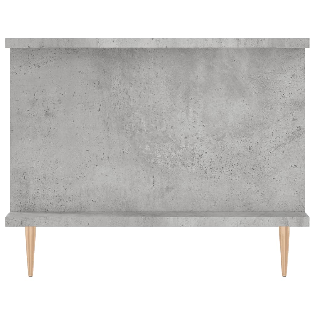 Coffee Table Concrete Grey 90x50x40 cm Engineered Wood