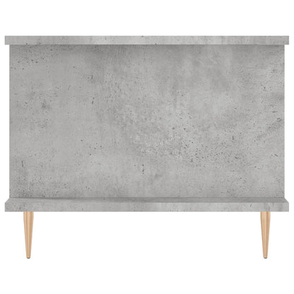 Coffee Table Concrete Grey 90x50x40 cm Engineered Wood