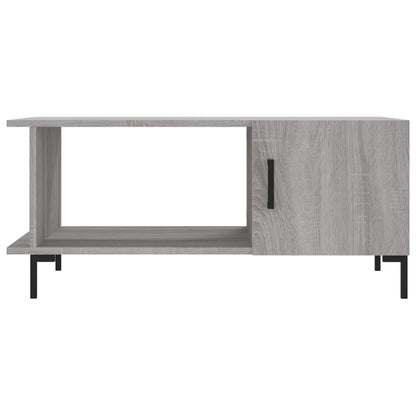 Coffee Table Grey Sonoma 90x50x40 cm Engineered Wood