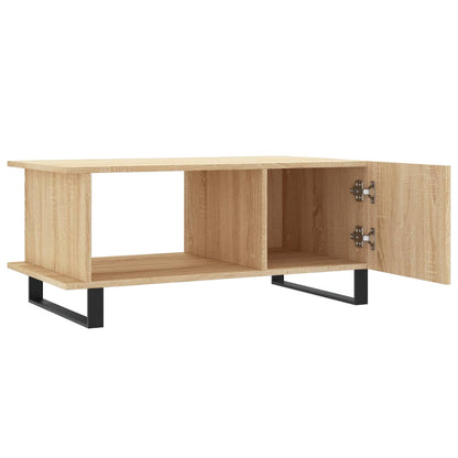 Coffee Table Sonoma Oak 90x50x40 cm Engineered Wood