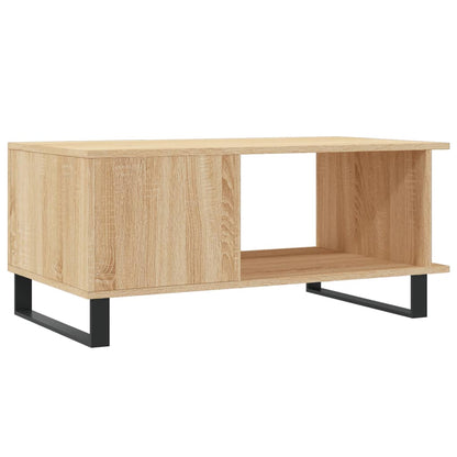 Coffee Table Sonoma Oak 90x50x40 cm Engineered Wood