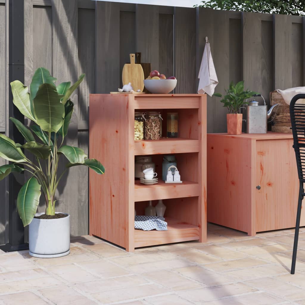 Outdoor Kitchen Cabinet 55x55x92 cm Solid Wood Douglas