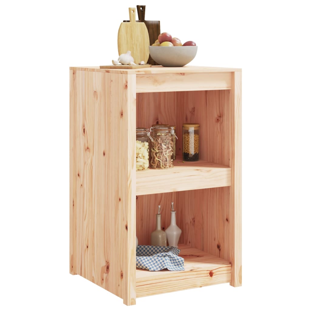 Outdoor Kitchen Cabinet 55x55x92 cm Solid Wood Pine