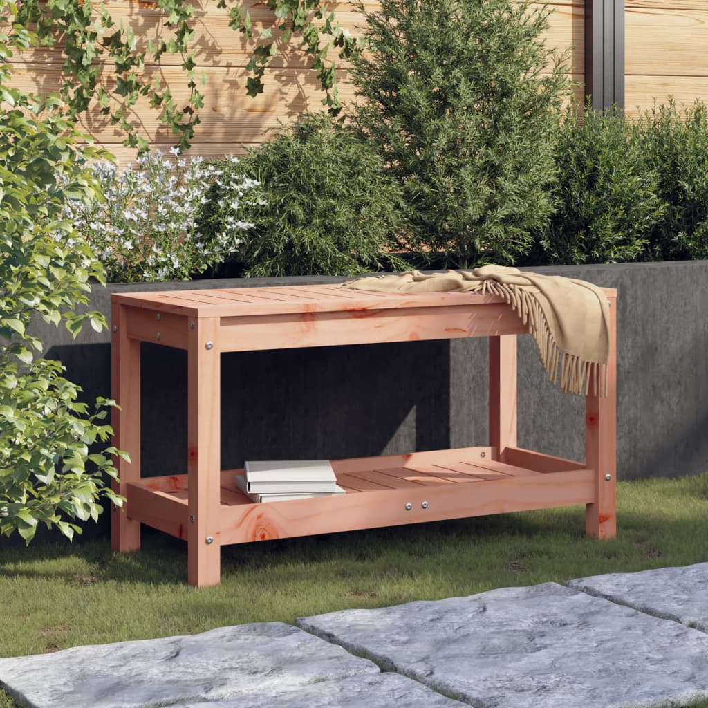 Garden Bench 82.5x35x45 cm Solid Wood Douglas