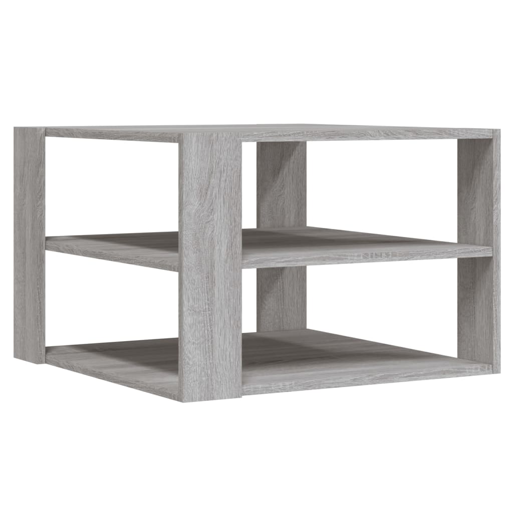 Coffee Table Grey Sonoma 59.5x59.5x40 cm Engineered Wood