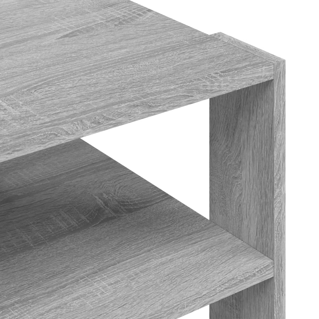 Coffee Table Grey Sonoma 59.5x59.5x40 cm Engineered Wood