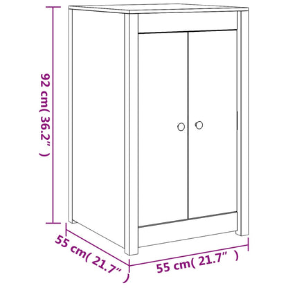 Outdoor Kitchen Cabinet Solid Wood Pine