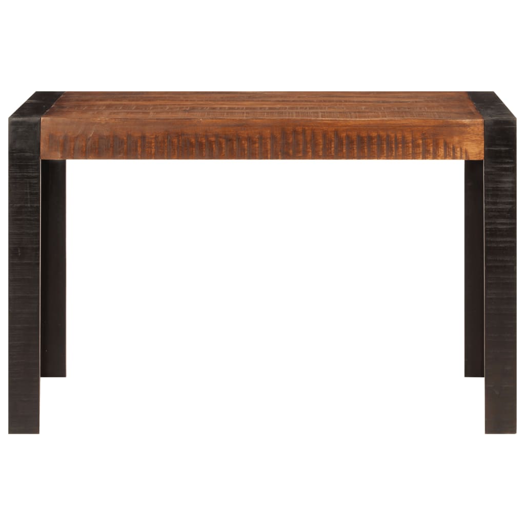 Dining Table Honey Brown 120x60x76 cm Solid Wood Mango