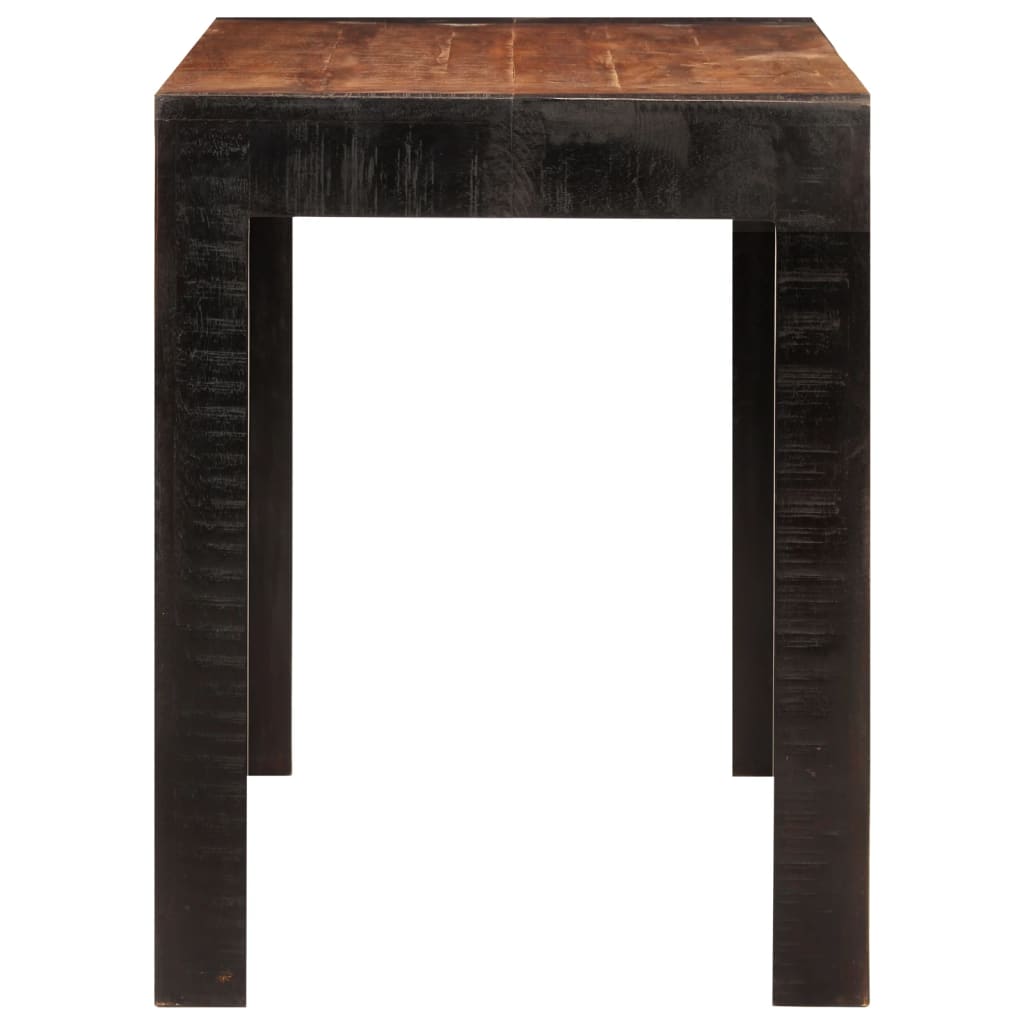 Dining Table Honey Brown 120x60x76 cm Solid Wood Mango