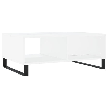 Coffee Table White 90x60x35 cm Engineered Wood