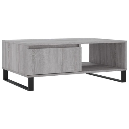 Coffee Table Grey Sonoma 90x60x35 cm Engineered Wood