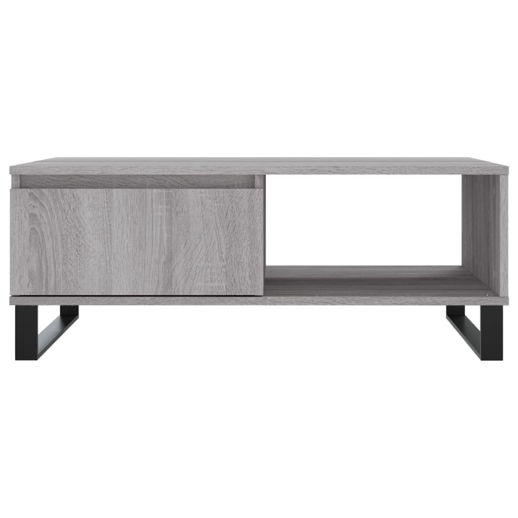 Coffee Table Grey Sonoma 90x60x35 cm Engineered Wood