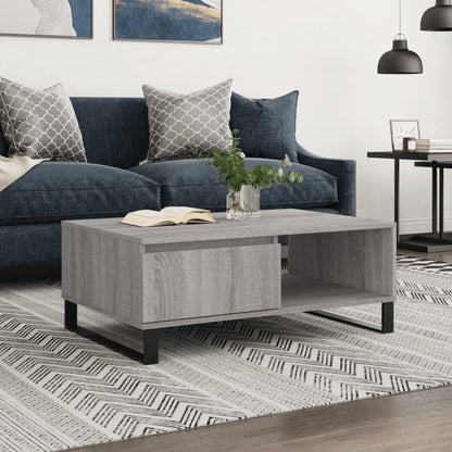 Coffee Table Grey Sonoma 90x60x35 cm Engineered Wood