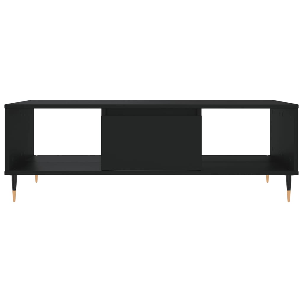 Coffee Table Black 104x60x35 cm Engineered Wood