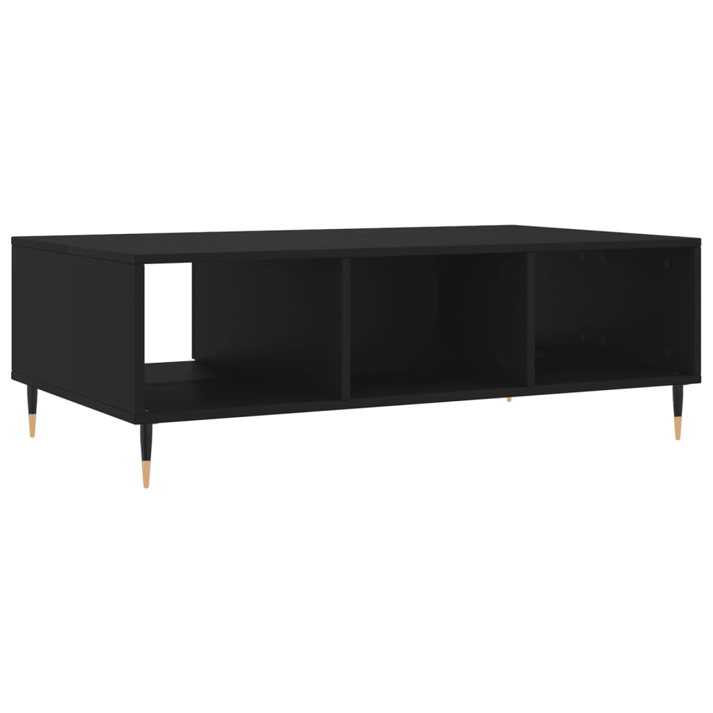 Coffee Table Black 104x60x35 cm Engineered Wood