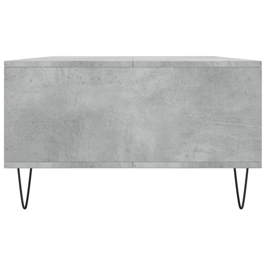 Coffee Table Concrete Grey 104x60x35 cm Engineered Wood