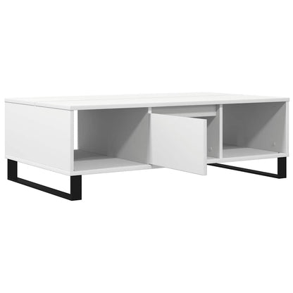 Coffee Table White 104x60x35 cm Engineered Wood