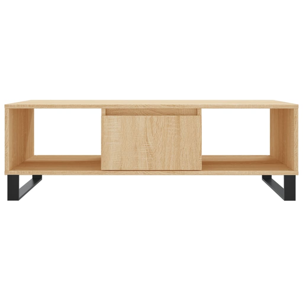 Coffee Table Sonoma Oak 104x60x35 cm Engineered Wood
