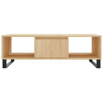Coffee Table Sonoma Oak 104x60x35 cm Engineered Wood