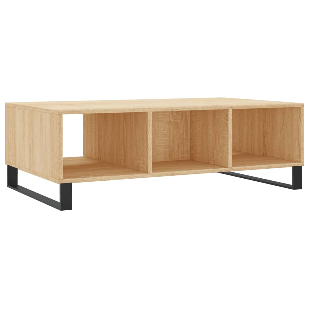 Coffee Table Sonoma Oak 104x60x35 cm Engineered Wood
