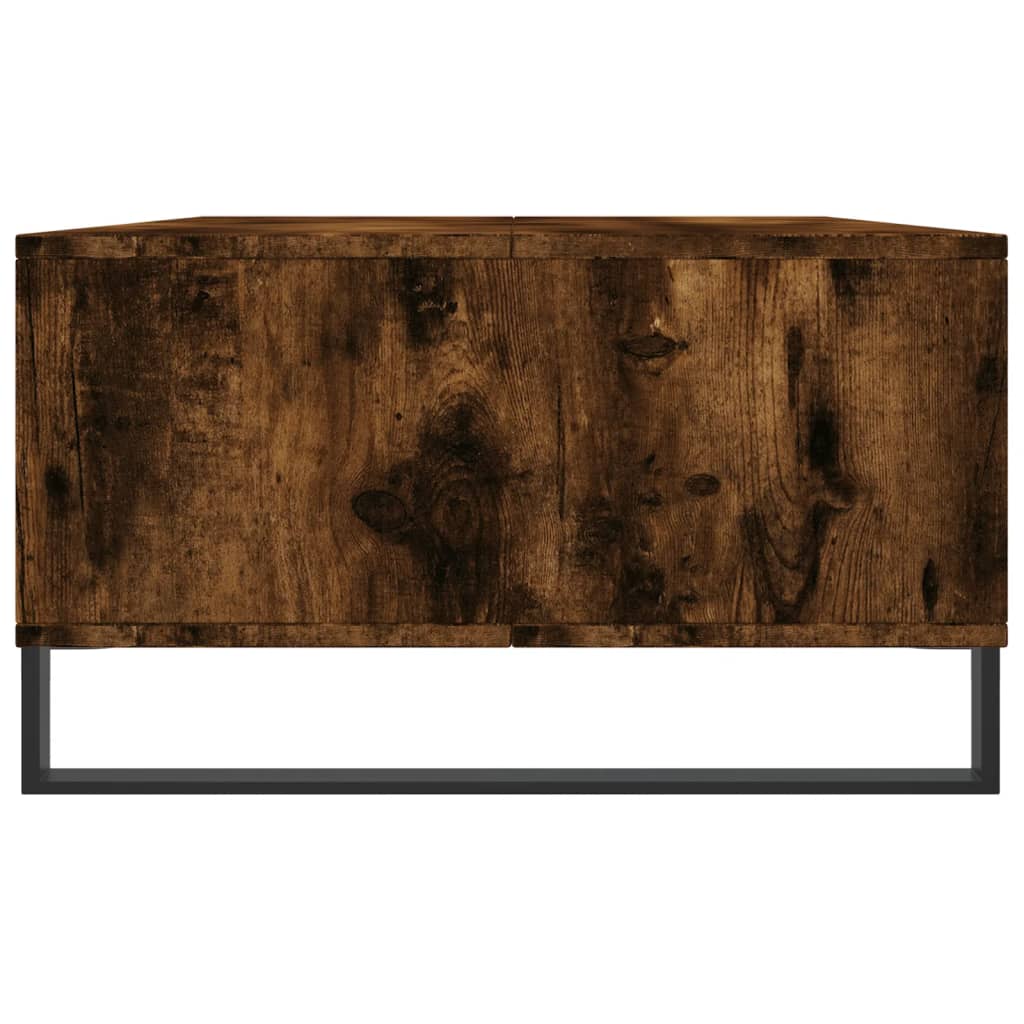 Coffee Table Smoked Oak 104x60x35 cm Engineered Wood